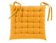 Διακοσμητικό Μαξιλάρι Καρέκλας Twily Douceur d'intérieur με διαστάσεις 38x38cm - Yellow