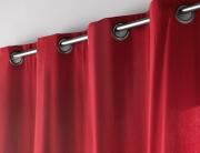 Douceur d'intérieur Twily Κουρτίνα Παραθύρου Mέτριας Σκίασης 135x260cm Κόκκινη