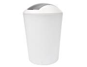 Douceur d'intérieur Καλάθι απορριμμάτων με χωρητικότητα 5.6L και διαστάσεις  19.7x28.5cm - White