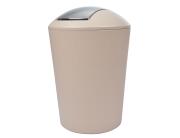 Καλάθι απορριμμάτων Douceur d'intérieur με χωρητικότητα 5.6L και διαστάσεις  19.7x28.5cm - Taupe