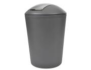 Καλάθι απορριμμάτων Douceur d'intérieur με χωρητικότητα 5.6L και διαστάσεις  19.7x28.5cm - Charcoal Grey