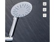 Τηλέφωνο Μπάνιου Hydro Douceur d'Intérieur με 3 λειτουργίες ροής και σύνδεσμο εξοικονόμησης νερού - Chrome