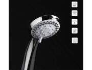 Τηλέφωνο Μπάνιου Hydro Douceur d'Intérieur με 5 λειτουργίες ροής και σύνδεσμο εξοικονόμησης νερού - Chrome