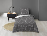 Douceur d'intérieur Σετ Μονή Παπλωματοθήκη & Μαξιλαροθήκη Elton  2 όψεων, από microfiber, με διαστάσεις 140x200cm