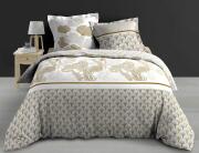 Douceur d'intérieur Σετ Υπέρδιπλη Παπλωματοθήκη & 2 Μαξιλαροθήκες Melisse  από βαμβάκι 78TC, με διαστάσεις 220x240cm