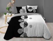 Douceur d'intérieur  Σετ Υπέρδιπλη Παπλωματοθήκη & 2 Μαξιλαροθήκες Stormi από βαμβάκι 57TC, με διαστάσεις 220x240cm