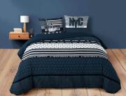 Douceur d'intérieur Σετ Υπέρδιπλη Παπλωματοθήκη & 2 Μαξιλαροθήκες States  από βαμβάκι 42TC, με διαστάσεις 220x240cm