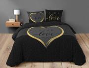 Douceur d'intérieur Σετ Υπέρδιπλη Παπλωματοθήκη & 2 Μαξιλαροθήκες Crazy Love  από βαμβάκι 42TC, με διαστάσεις 220x240cm