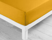 Douceur d'intérieur Σεντόνι Μονό με λάστιχο Lina  από βαμβάκι 57TC, με διαστάσεις 90x190cm - Curry