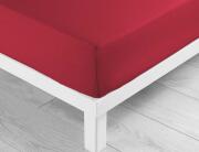 Douceur d'intérieur  Σεντόνι Μονό με λάστιχο Lina από βαμβάκι 57TC, με διαστάσεις 90x190cm - Marsala