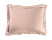 Lina Douceur d'intérieur Μαξιλαροθήκη  από βαμβάκι 57TC, με ραφή Oxford και διαστάσεις 50x70cm - Pink