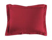 Μαξιλαροθήκη Lina Douceur d'intérieur από βαμβάκι 57TC, με ραφή Oxford και διαστάσεις 50x70cm - Marsala