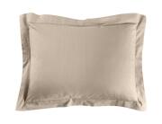 Μαξιλαροθήκη Lina Douceur d'intérieur από βαμβάκι 57TC, με ραφή Oxford και διαστάσεις 50x70cm - Sand