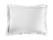 Μαξιλαροθήκη Lina Douceur d'intérieur από βαμβάκι 57TC, με ραφή Oxford και διαστάσεις 50x70cm - White