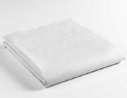 Σεντόνι Υπέρδιπλο Lina Douceur d'intérieur από βαμβάκι 57TC, με διαστάσεις 240x300cm - White