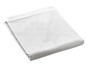 Σεντόνι Υπέρδιπλo Percaline Douceur d'intérieur από βαμβάκι περκάλι 78TC, με διαστάσεις 160x200cm - White