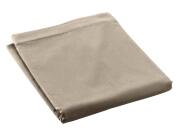 Σεντόνι Υπέρδιπλo Percaline Douceur d'intérieur από βαμβάκι περκάλι 78TC, με διαστάσεις 160x200cm - Sand