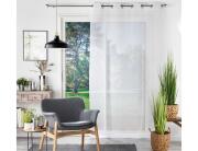 Douceur d'intérieu Goutteliner Κουρτίνα Χαμηλής Σκίασης 140x240cm Λευκή