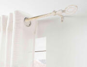 Douceur d'intérieur Μονό Κουρτινόξυλο Alpha  με διάμετρο 19mm και επέκταση 120 - 210cm - White