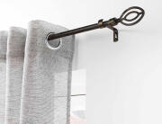 Douceur d'intérieur Μονό Κουρτινόξυλο Alpha  με διάμετρο 19mm και επέκταση 120 - 210cm - Black/Gold