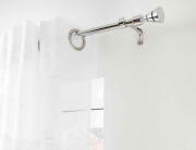 Douceur d'intérieur Μονό Κουρτινόξυλο Silas με διάμετρο 19mm και επέκταση 120 - 210cm - Chrome