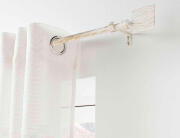 Douceur d'intérieur  Μονό Κουρτινόξυλο Tempo με διάμετρο 19mm και επέκταση 120 - 210cm - White/Gold