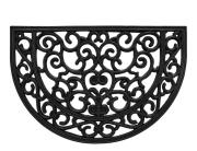 Douceur d'intérieur Αντιολισθητικό Χαλάκι εισόδου Odelin  με διαστάσεις 60x40cm - Black