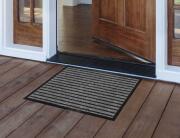 Douceur d'intérieur  Χαλάκι εισόδου Toscan με αντιολισθητικό υπόστρωμα και διαστάσεις 60x40cm - Black/Grey