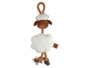 Λούτρινο Παιχνίδι σκύλου Sheep Wooly LoveStory με σχοινί, ήχο και διαστάσεις 15x6x40cm