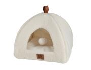 LoveStory Φωλιά γάτας Wooly με μαξιλάρι, κρεμαστό παιχνίδι και διαστάσεις 38x38x30cm