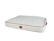 Κρεβάτι για σκύλο Wooly LoveStory με αφαιρούμενο κάλυμμα και διαστάσεις 80x60x10cm - S/M