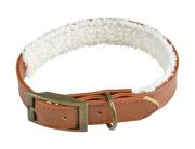 LoveStory Περιλαίμιο - Κολάρο Wooly από δερματίνη, με διαστάσεις 50x2.5cm - Μέγεθος L