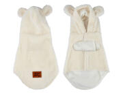 LoveStory Μπουφάν για σκύλο Wooly με ρυθμιζόμενο κλείσιμο με velcro - Μέγεθος M/35cm