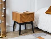 Κομοδίνο Felix Home Deco Factory με διαστάσεις 40x40x50cm