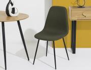 Home Deco Factory Kαρέκλα Atom με διαστάσεις 44x54x86cm - Khaki