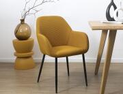 Καρέκλα Atomic Home Deco Factory με διαστάσεις 59x55.7x85cm - Yellow