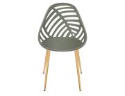 Home Deco Factory Alameda Καρέκλα Kήπου 52.3x53.3x83.4cm Olive