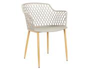 Home Deco Factory Malaga Καρέκλα Κήπου 54.1x62.2x80cm Taupe