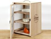 Δοχείο Αποθήκευσης τυριών Cook Concept απο Ξύλο Paulownia - 28x24x39 cm