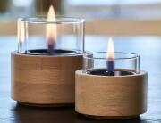 Επιτραπέζια Εστία Φωτιάς Lotus 12 Tenderflame με διάρκεια καύσης 9 - 10 ώρες, χωρητικότητα δεξαμενής 300ml και διαστάσεις 12x12.5cm - Natural