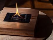 Tenderflame  Επιτραπέζια Εστία Φωτιάς Holly με διάρκεια καύσης 4 - 5 ώρες, χωρητικότητα δεξαμενής 500ml και διαστάσεις 30x30x11cm - Natural
