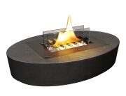 Επιτραπέζια Εστία Φωτιάς Carnation Tenderflame με διάρκεια καύσης 4 - 5 ώρες, χωρητικότητα δεξαμενής 500ml και διαστάσεις 32x22x7cm - Black