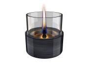 Επιτραπέζια Εστία Φωτιάς Aster 10 Reactive Glaze Tenderflame με διάρκεια καύσης 4 - 5 ώρες, χωρητικότητα δεξαμενής 200ml και διαστάσεις 9.8x9.7cm - Black