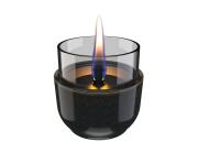 Επιτραπέζια Εστία Φωτιάς Violet 8 Reactive Glaze Tenderflame με διάρκεια καύσης 3 - 4 ώρες, χωρητικότητα δεξαμενής 150ml και διαστάσεις 8.3x8cm - Black
