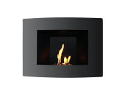 Tenderflame Wall Επιτοίχιο Tζάκι 1000ml με Διάρκεια Καύσης 3 - 4 Ώρες 82x23x60cm Μαύρο