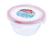 Γυάλινο Δοχείο Τροφίμων Cook & Click Pyrex με καπάκι, χωρητικότητα 0.7lt και διαστάσεις 15x15x8cm