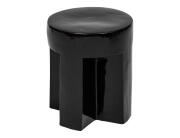 Atmosphera Βοηθητικό Τραπεζάκι Kriz 34x41cm Μαύρο