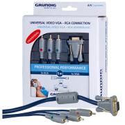 GRUNDIG Universal Καλώδιο-Μετατροπεας Video VGA Σε 3RCA, 5 M 42166672