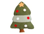 Διακοσμητικό Μαξιλάρι Χριστουγεννιάτικο Δέντρο με διαστάσεις 33x13x52cm - Green