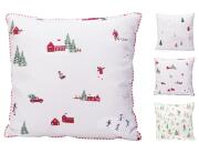 Διακοσμητικό Μαξιλάρι με διαστάσεις 45x45cm - White - Σε 3 επιλογές σχεδίου